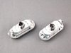 ES#1892063 - 5888913 - Smooth Style Side Marker Set - Clear - Fender-mounted side markers - ECS - Volkswagen