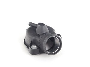 ES#2804774 - 1022000417 - Thermostat Housing - Older-style plastic cover with overflow connection - Vaico - Mercedes Benz
