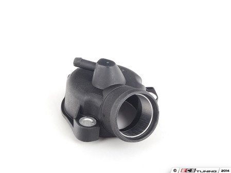 ES#2804774 - 1022000417 - Thermostat Housing - Older-style plastic cover with overflow connection - Vaico - Mercedes Benz