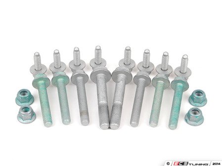 ES#2804886 - 1J0505171BKT - Trailing Arm Bushing Hardware Installation Kit - All necessary hardware for installing trailing arm bushings - Genuine Volkswagen Audi - Volkswagen