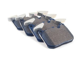 ES#2779708 - 8822-D1609 - Front Cool Carbon Street Sport Pad Set - (NO LONGER AVAILABLE) - Excellent street pad developed for daily driving and with a friction level increasing with heat for an added layer of protection when additional braking performance could be required. May not fit smaller wheels without minor filing of Counterweights - Cool Carbon Performance - 