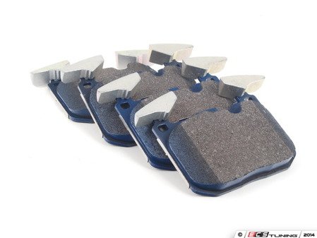 ES#2779708 - 8822-D1609 - Front Cool Carbon Street Sport Pad Set - (NO LONGER AVAILABLE) - Excellent street pad developed for daily driving and with a friction level increasing with heat for an added layer of protection when additional braking performance could be required. May not fit smaller wheels without minor filing of Counterweights - Cool Carbon Performance - 