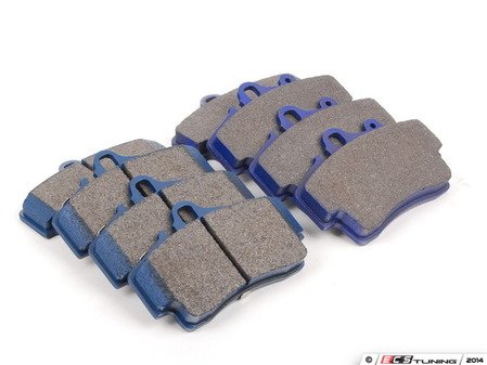 ES#2804564 - 7606-D737KT - Front & Rear Cool Carbon Street Sport Pad Set - (NO LONGER AVAILABLE) - Excellent street pad developed for daily driving and with a friction level increasing with heat for an added layer of protection when additional braking performance could be required. - Cool Carbon Performance - 