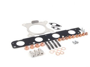 ES#2592984 - 06F145757FKT - Turbocharger Installation Kit - Includes all gaskets and hardware - Assembled By ECS - Audi
