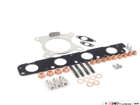 ES#2592984 - 06F145757FKT - Turbocharger Installation Kit - Includes all gaskets and hardware - Assembled By ECS - Audi
