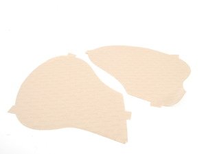 ES#2575621 - P503-C - Headlight Protective Film - Clear - Includes cutout for headlamp washers - Lamin-X - Porsche
