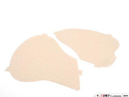ES#2575621 - P503-C - Headlight Protective Film - Clear - Includes cutout for headlamp washers - Lamin-X - Porsche