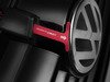ES#2748847 - 4200ECS02A-03 - Billet Aluminum Hood Pull Release Rod - Red Anodized - Billet aluminum hood release replacement for plastic OEM hood pull - ECS - 