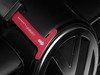 ES#2748847 - 4200ECS02A-03 - Billet Aluminum Hood Pull Release Rod - Red Anodized - Billet aluminum hood release replacement for plastic OEM hood pull - ECS - 