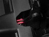 ES#2748847 - 4200ECS02A-03 - Billet Aluminum Hood Pull Release Rod - Red Anodized - Billet aluminum hood release replacement for plastic OEM hood pull - ECS - 