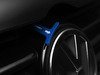 ES#2748845 - 4200ECS02A-04 - Billet Aluminum Hood Pull Release Rod - Blue Anodized - Billet aluminum hood release replacement for plastic OEM hood pull - ECS - Volkswagen