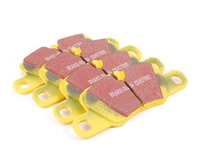 ES#2153455 - DP41858R - YellowStuff Performance Brake Pad Set - A race-quality pad that can be used on the track or on the street - EBC - Porsche