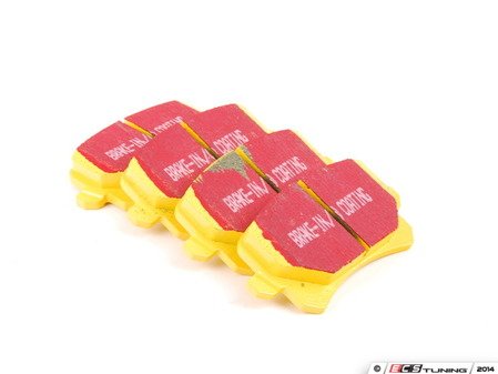 ES#2153466 - DP42004R - YellowStuff Performance Brake Pads - EBC's premium sport street pad that offers high friction levels and heat fade resistance - EBC - Audi Volkswagen
