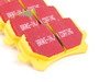 ES#2153466 - DP42004R - YellowStuff Performance Brake Pads - EBC's premium sport street pad that offers high friction levels and heat fade resistance - EBC - Audi Volkswagen
