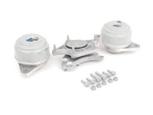 ES#2763738 - 20424006181KT1 - Drivetrain Mount Kit - Includes both engine mounts and transmission mount with hardware - Assembled By ECS - Mercedes Benz