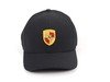 ES#3360970 - WAP5900010J - Porsche Crest Baseball Cap  - Flex-Fit cap - Black with colored crest - Genuine Porsche - Porsche