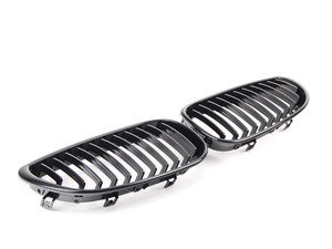 ES#2777566 - BM01-6001-BK - Blackout Grille Set - Gloss Black - (NO LONGER AVAILABLE) - Add style and individuality to your BMW in minutes! - ECS - 