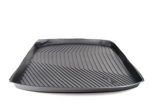 ES#2715292 - 8V5061180 - Molded Rubber Cargo Liner - Features a raised lip & textured center to control load shifting - Genuine Volkswagen Audi - Audi