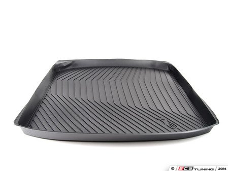 ES#2715292 - 8V5061180 - Molded Rubber Cargo Liner - Features a raised lip & textured center to control load shifting - Genuine Volkswagen Audi - Audi