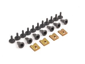 ES#2763638 - N90775001KT6 - Front Fender Liner Hardware Kit - Avoid losing a fender liner, get all the hardware to keep it in place. - Genuine Volkswagen Audi - Audi