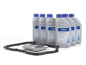 ES#2804526 - 09M325429 - 6-Speed Automatic Transmission Service Kit - Without Service Tool - Save time and money with a transmission service kit from ECS. Includes Meyle trans fluid, filter, and a pan gasket from OE suppliers. - Assembled By ECS - Volkswagen