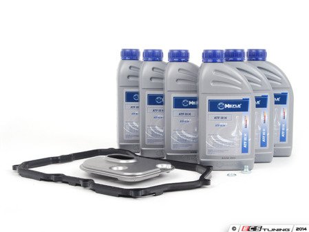 ES#2804526 - 09M325429 - 6-Speed Automatic Transmission Service Kit - Without Service Tool - Save time and money with a transmission service kit from ECS. Includes Meyle trans fluid, filter, and a pan gasket from OE suppliers. - Assembled By ECS - Volkswagen