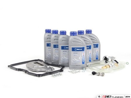ES#2804530 - 09G398429AKT4 -  6 - Speed automatic transmission service kit - with Service Tool - Includes Meyle trans fluid, filter, drain plug with new seal, a pan gasket and the Schwaben Trans. Service Tool for a complete service. - Assembled By ECS - Volkswagen