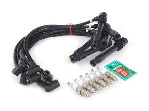 ES#2538560 - 09485KT - Ignition Service Kit - Stage 1 - Includes plug wires and spark plugs - Assembled By ECS - Audi