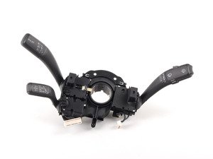 ES#452401 - 8K0953502BD4PK - Steering Column Multifunction Switch - Sabre (Black) - Located on the steering column - Controls cruise control, turn signals, multifunction display, etc - Genuine Volkswagen Audi - Audi