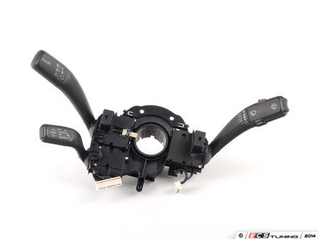 ES#452401 - 8K0953502BD4PK - Steering Column Multifunction Switch - Sabre (Black) - Located on the steering column - Controls cruise control, turn signals, multifunction display, etc - Genuine Volkswagen Audi - Audi