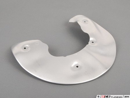 ES#2530346 - 8K0615312H - Front Brake Dust Shield - Right - Mounted behind the front brake rotor - Genuine Volkswagen Audi - Audi