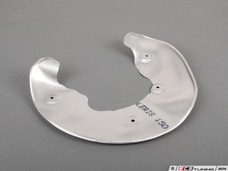 ES#2530345 - 8K0615311H - Front Brake Dust Shield - Left - Mounted behind the front brake rotor - Genuine Volkswagen Audi - Audi