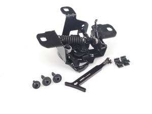 ES#2765538 - 004200ECS02KT - Hood Release Kit - With Black Billet Aluminum Release Rod - (NO LONGER AVAILABLE) - The most common failure points in your hood release system - Assembled By ECS - 