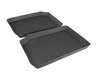 ES#2530954 - 82112290556 - Rear Floor Mat Liners Black - Set - All Weather Floor Mats - Genuine MINI - MINI