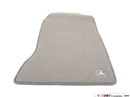 ES#1827642 - Q6680284 - Carpeted Floor Mat Set - (NO LONGER AVAILABLE) - Grey - Genuine Mercedes Benz - 