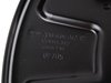 ES#349252 - 3D0615312C - Front Dust Shield - Right - Protect your brakes from dust, debris and moisture - Genuine Volkswagen Audi - Volkswagen