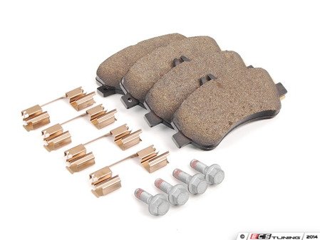 ES#4942359 - 0004209304 - Front Brake Pad Set - Does not include brake pad wear sensors - Genuine Mercedes Benz - Mercedes Benz