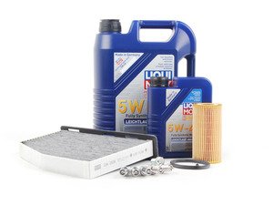 ES#2723188 - 2.540KSERKT - 40K Service Kit - *ECS Recommends* - Featuring Liqui Moly High Tech 5w-40 engine oil and a Hengst Filter - Assembled By ECS - Volkswagen