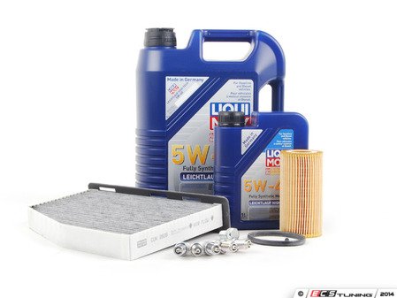 ES#2723188 - 2.540KSERKT - 40K Service Kit - *ECS Recommends* - Featuring Liqui Moly High Tech 5w-40 engine oil and a Hengst Filter - Assembled By ECS - Volkswagen