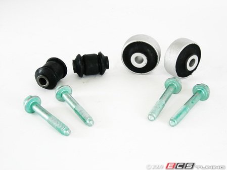 ES#7261 - 1h0498000 - Heavy Duty Control Arm Bushing Set - Comes with two OE bushings, two HD bushings & OEM hardware - Assembled By ECS - Volkswagen