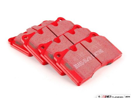 ES#2622201 - DP32070C - Front Redstuff Performance Brake Pad Set - A high performance street pad, featuring Kevlar technology. - EBC - Audi Porsche