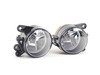 ES#2718438 - 1K0998009 - Fog Light Conversion Kit - 3 Bar Grille - Complete fog light installation kit for your MKV Rabbit - Includes bulbs - Assembled By ECS - Volkswagen