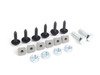 ES#2718438 - 1K0998009 - Fog Light Conversion Kit - 3 Bar Grille - Complete fog light installation kit for your MKV Rabbit - Includes bulbs - Assembled By ECS - Volkswagen