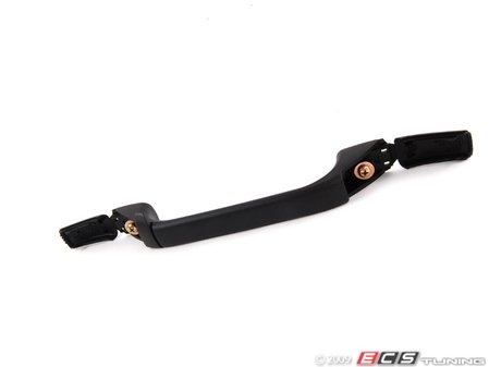 ES#86677 - 51168203990 - E36 Rear Headliner Handle - Right - (NO LONGER AVAILABLE) - Black leather. Located above the rear passenger seat in the headliner - Genuine BMW - 