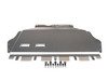 ES#2738920 - 003425ECS01AKT -  ECS Tuning Aluminum Street Shield Skid Plate Kit - Protect your vehicle's fragile oil pan and under carriage with this 3/16" (4.76mm) thick aluminum skid plate - ECS - Audi Volkswagen