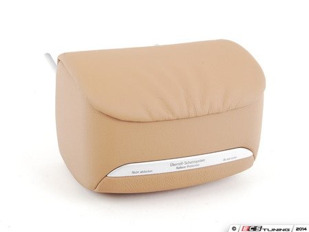 ES#149380 - 52207056882 - E46 Headrest Leather - Natural Brown - (NO LONGER AVAILABLE) - Genuine BMW - 