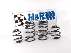 ES#248637 - 29910-2 - Sport Springs - Set - Moderate lowering offering a sporty ride and improved control. Average lowering of 1.4"F & 1.0"R. - H&R - BMW