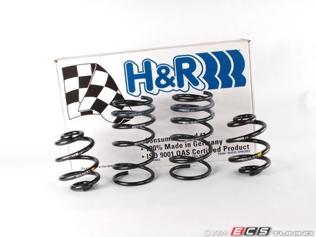 ES#248637 - 29910-2 - Sport Springs - Set - Moderate lowering offering a sporty ride and improved control. Average lowering of 1.4"F & 1.0"R. - H&R - BMW