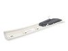 ES#1173019 - 5K0867233C6K8 - Upper A-Pillar Trim - Left  - Driver's side upper cover for the A-pillar - Pearl Gray - Genuine Volkswagen Audi - Volkswagen