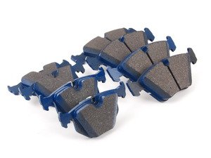 ES#2804465 - 7284-D394KT - Front And Rear Cool Carbon Street Sport Pad Set - (NO LONGER AVAILABLE) - Excellent street pad developed for daily driving and with a friction level increasing with heat for an added layer of protection when additional braking performance could be required. - Cool Carbon Performance - 